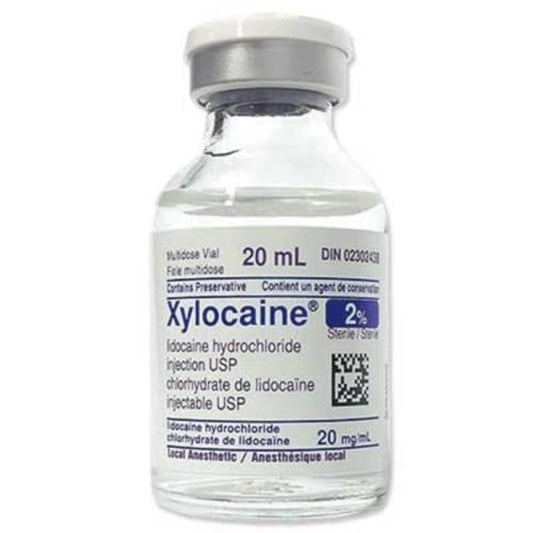 Xylocaine Plain 2% 20ml Vial with Preservative