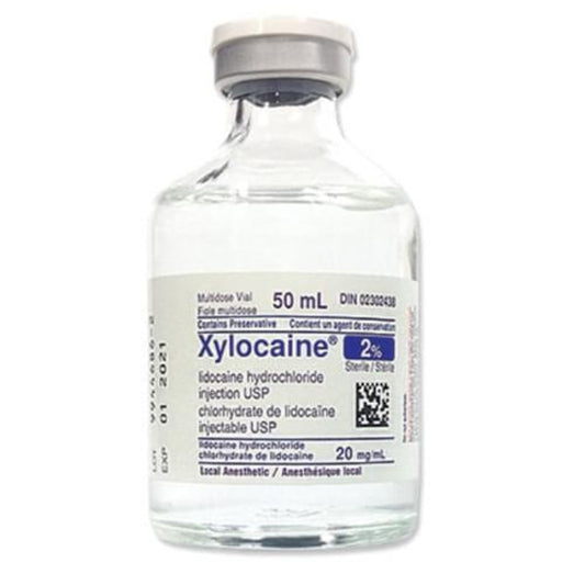 Xylocaine 2% Plain 50ml - With Preservative