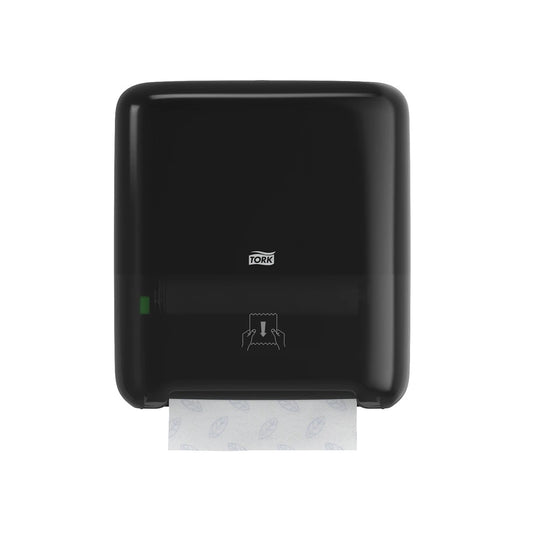 Tork Matic® Hand Towel Roll Dispenser, H1, 14.7 in x 13.2 in, Black, 5510282
