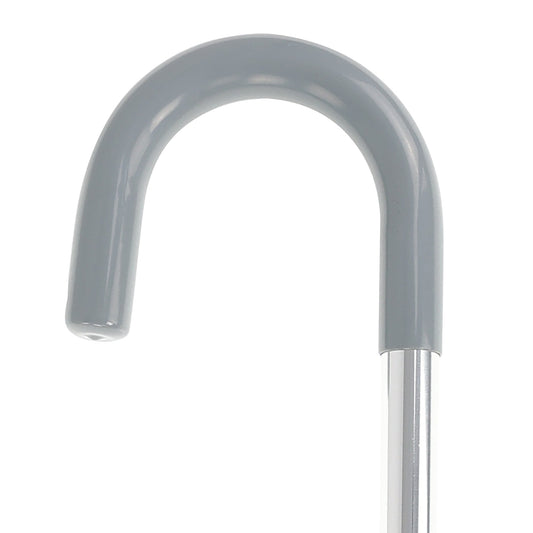 J-Handle Cane (Silver) - PVC