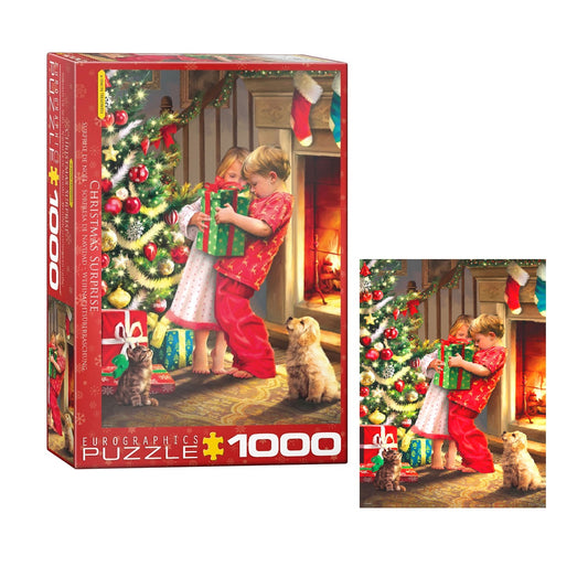 Christmas Table Puzzle, 1000 piece