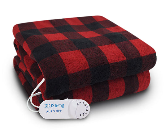 Buffalo Plaid Electric Throw