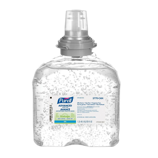 Purell TFX™ 1200 ml Sanitizer Refill, Gel, Case of 4 - 5770-04