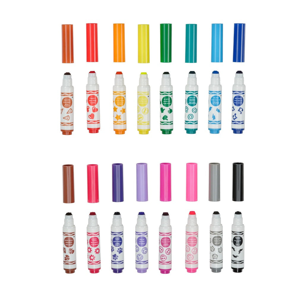 Crayola 16 Count Emoji Washable Stamper Markers Case of 12 Boxes