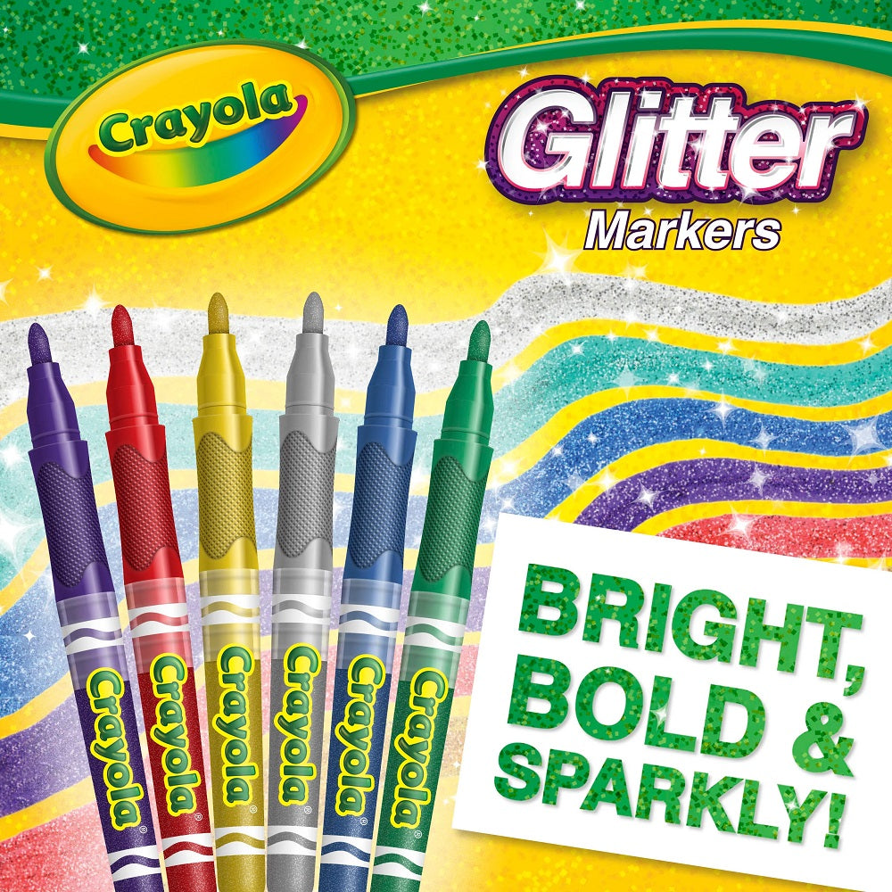 Crayola Glitter Markers | United Canada Inc.