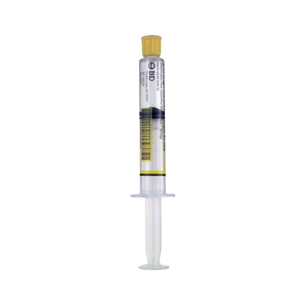 5 mL BD PosiFlush™ Heparin Lock Flush Syringe, 500 Usp