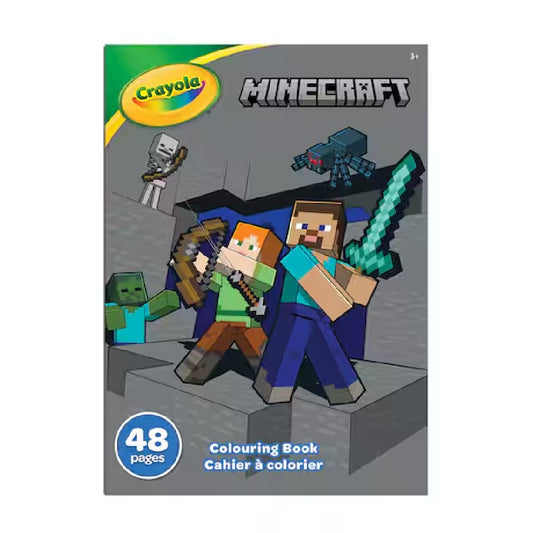 Crayola® Minecraft Coloring Book, 48 pages