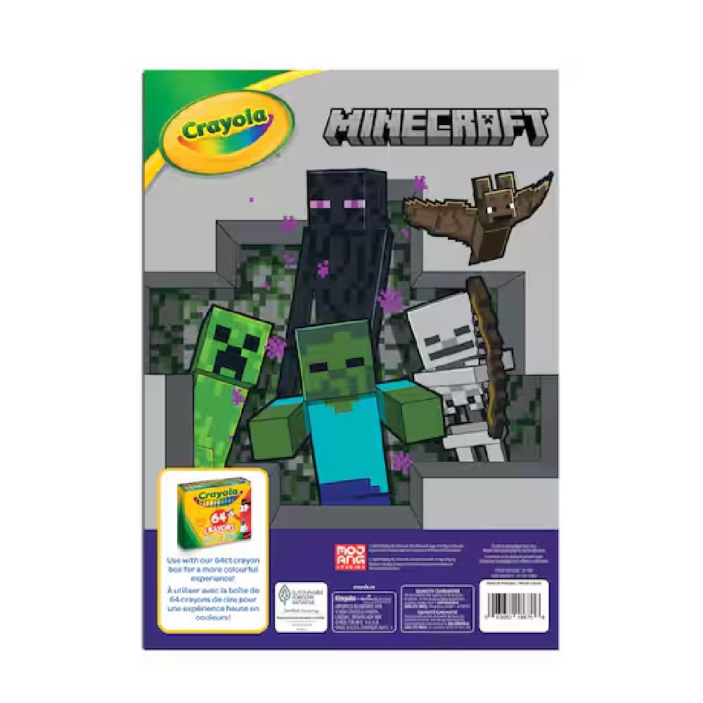 Minecraft Coloring Page Crayola