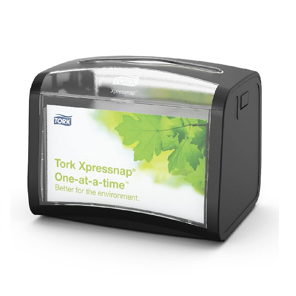 Tork Xpressnap Tabletop Napkin Dispenser, Plastic, 14.99 x 20.07 x