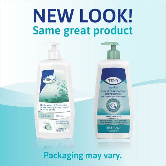 TENA® ProSkin™ Body Wash & Shampoo, 16.9oz - Unscented