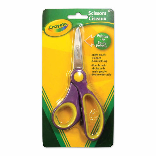 Crayola Pointed Tip Metal Scissors - Case of 12 Units