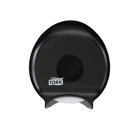 Tork® Single Jumbo Bath Tissue Roll Dispenser, Plastic, Smoke, 66TR
