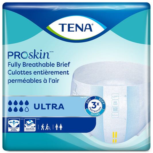 TENA ProSkin™ Ultra Incontinence Brief, Heavy Absorbency, Unisex, X-Large, 15 count