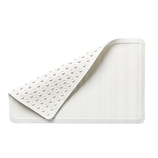 Rubbermaid Safti-Grip Bath Mat Medium, White