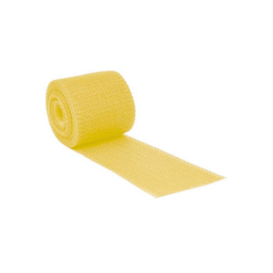 Delta-Cast Conformable - Yellow Polyester Cast Tape, Pack of 10