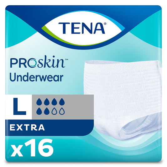 TENA ProSkin, Fully Breathable Underwear, Unisex, 45" - 58", L- 72332