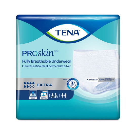TENA ProSkin, Fully Breathable Underwear, Unisex, 55" - 66", XL- 72425