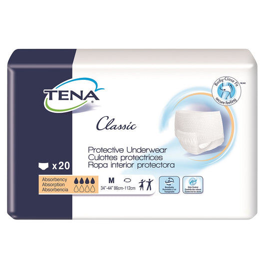 TENA ProSkin Extra Protective Underwear, Unisex, 86-112cm, M- 72513