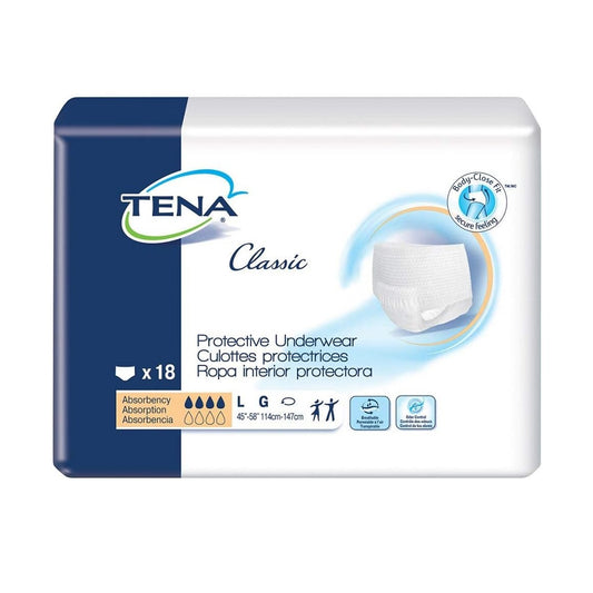 TENA ProSkin Extra Protective Underwear, Unisex, 114-147cm, L- 72514