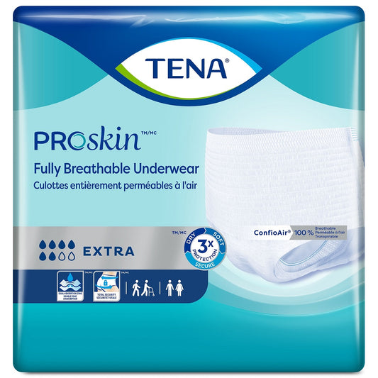 TENA ProSkin Extra Protective Underwear, Unisex, 173-203cm, 2XL- 72518