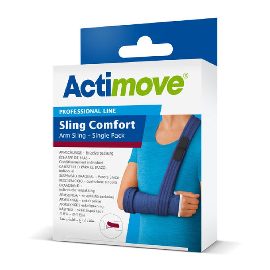 Actimove Sling Comfort Universal Shoulder Immobilizer, Blue, 2-1/4 in. x 13 yd. (5.5cm x 12m)- 7285918