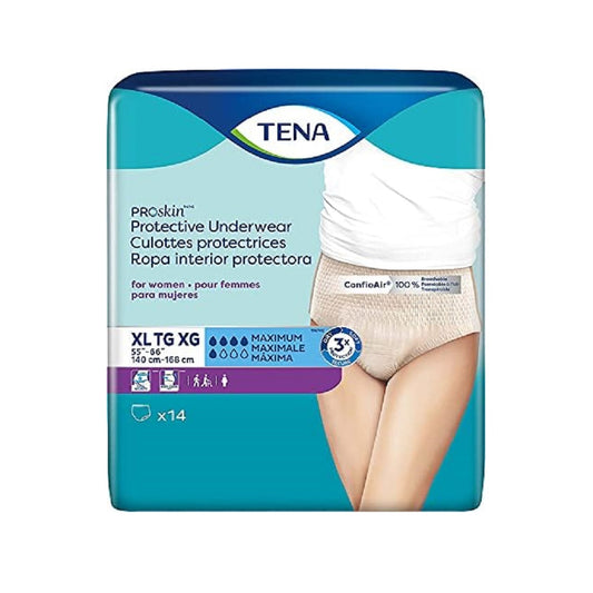 TENA ProSkin™ Protective Incontinence Underwear for Women, Moderate Absorbency, X-Large, 14 Count