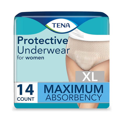 TENA ProSkin™ Protective Incontinence Underwear for Women, Moderate Absorbency, X-Large, 14 Count