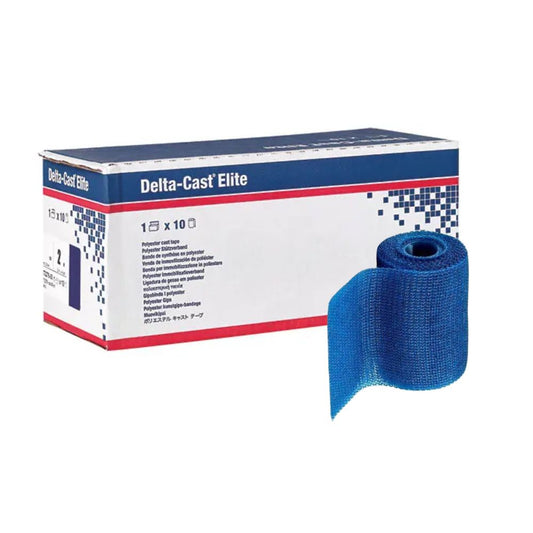 Delta Cast Elite - Light Blue Polyester Cast Tape, Pack of 10