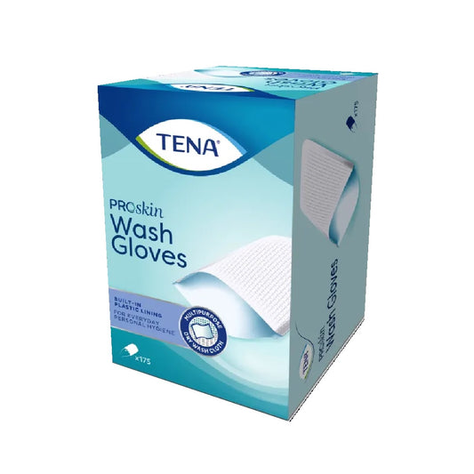 TENA® Washglove Absorbent, 16X25CM, 175 count