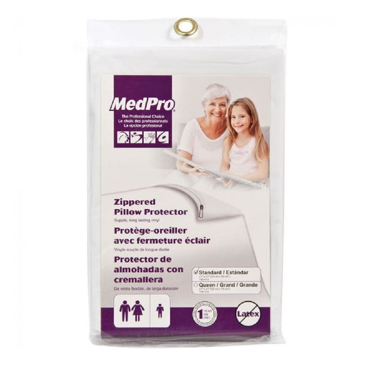 AMG MedPro Vinyl Mattress Protector, Zipper Fit