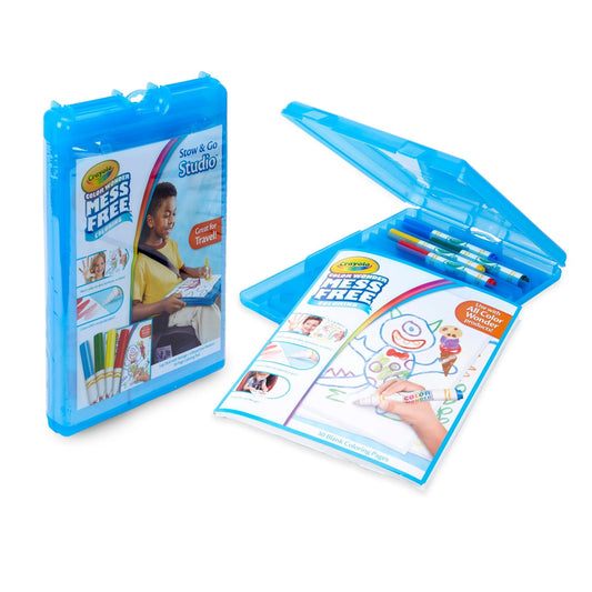 Crayola Stow & Go Studio, Color Wonder Mess-Free