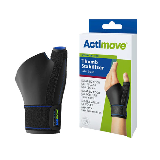 Actimove® Thumb Stabilizer, Extra Stays, Black