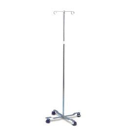 AMG Aluminum, Economy I.V. Stand - Aluminium, 2 prong - (775-751)