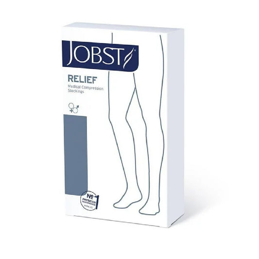 JOBST forMen Compression Socks 20-30 mmHg Knee High, Closed Toe, Black