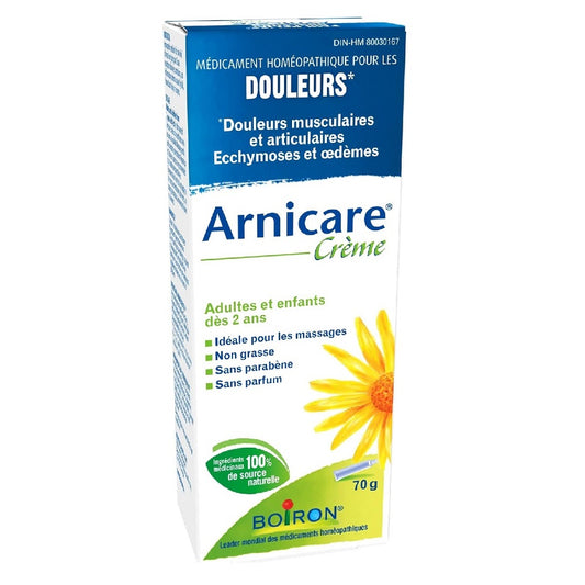 Arnicare® Cream for Pain Relief, 100% Naturally-Sourced Medical Ingredients, 70g