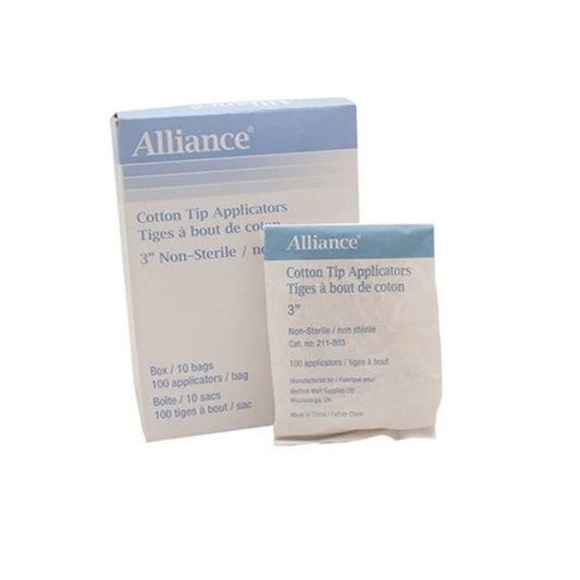 Alliance® 100% Cotton Tip Applicators