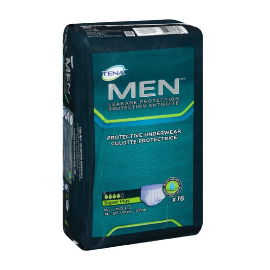 TENA Men's Protective Underwear, M/L- 81780