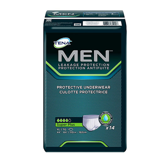TENA Men's Protective Underwear, X-Large- 81920
