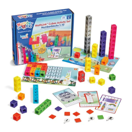 Numberblocks MathLink Cubes 1–10 Activity Set - hand2mind