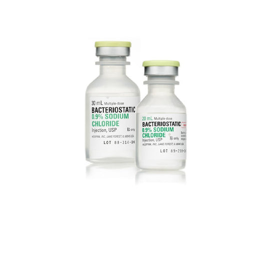 Bacteriostatic Saline (0.9% NaCl) For Injection USP - 20mL, 954421