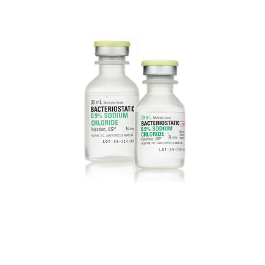 Bacteriostatic Saline (0.9% NaCl) For Injection USP - 30mL, 954433