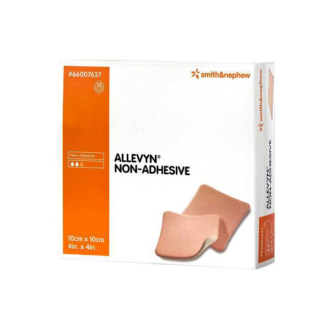 Smith & Nephew ALLEVYN™ Non-Adhesive Hydrocellular Foam Dressing, 10cm x 10cm