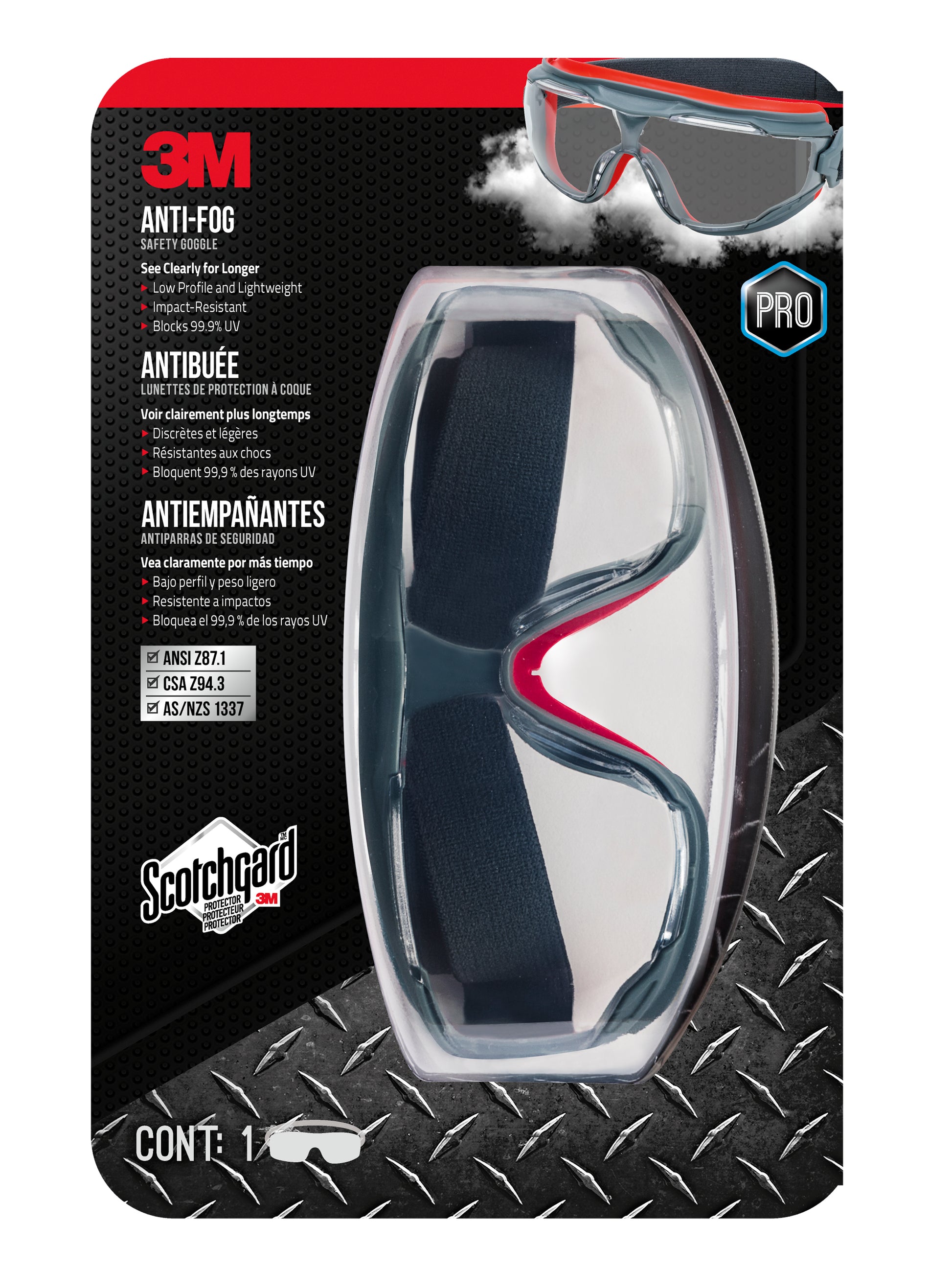 Anti-Fog Safety Goggle 