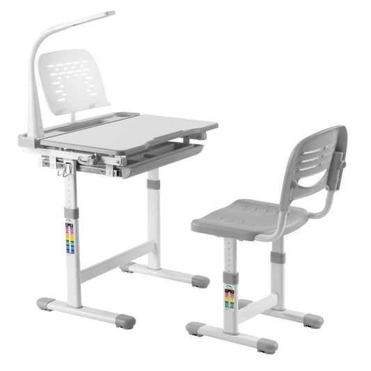 AVICENNA Adjustable Children's Desk - Grey, Without Accessories