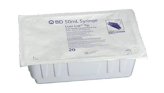 BD 50 mL BD Luer-Lok™ Syringe Pharmacy Convenience Pak, 309680