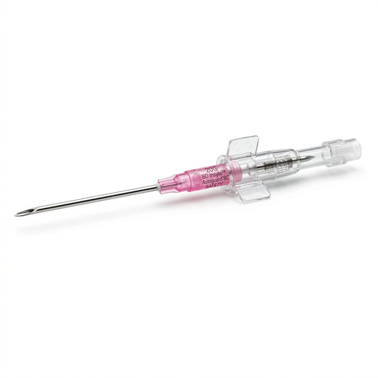 BD Cathena™ Safety IV Catheter with BD Multiguard™ Technology, Pink, 1" 20GA, 386803