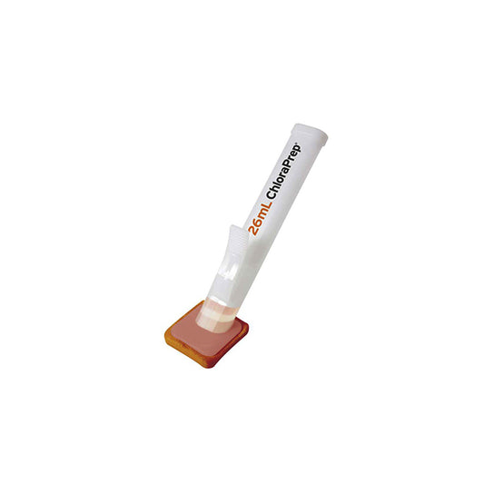 BD ChloraPrep® Applicator, Hi-Lite Orange® Tint, 26mL, Case of 25 - 260815C