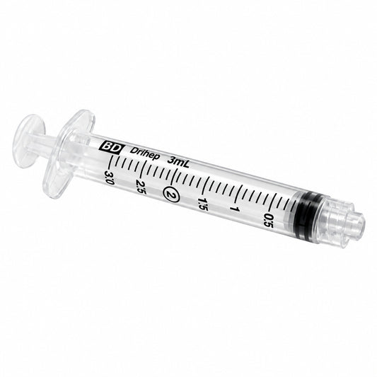 BD Drihep™ A-Line™ Blood Gas Analysis Syringe, without Needle, 3mL -  Case of 100, 364378