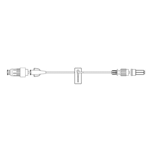 BD Extension Set, Minibore Tubing, L7" - Case of 50, MZ5301