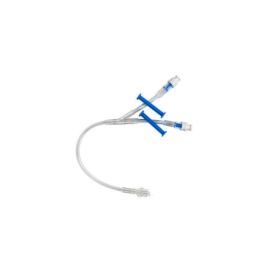 BD Extension set, Smallbore Tubing, Bifuse, 0.4mL Priming Volume, Short, L9.5 - 100 Per Case